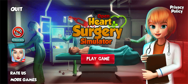 外科医生手术模拟器去广告版 Open Heart Surgery 3D4