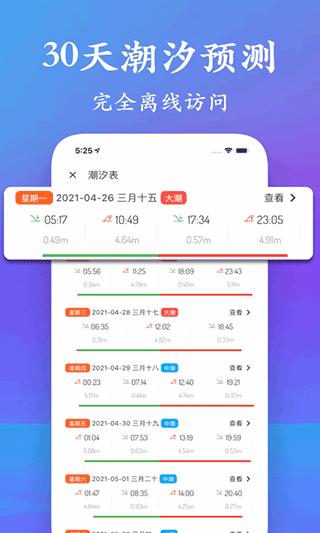 潮汐表2023最新表APP5