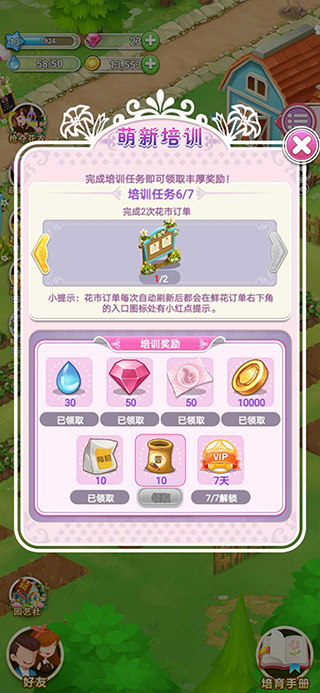 鲜花小镇破解版免广告1
