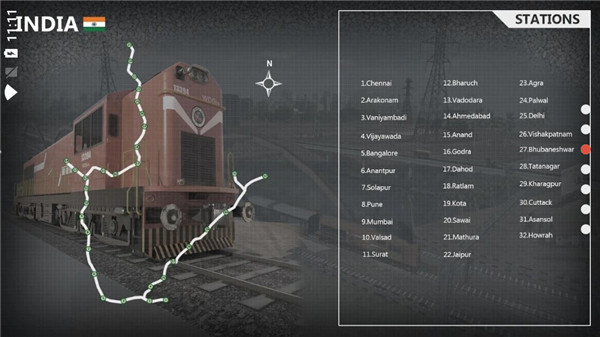 印度火车模拟器最新破解版无限金币钻石全解锁版5