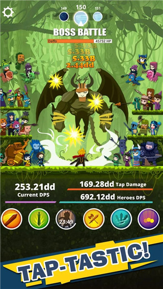 点杀泰坦2023最新版(Tap Titans)1