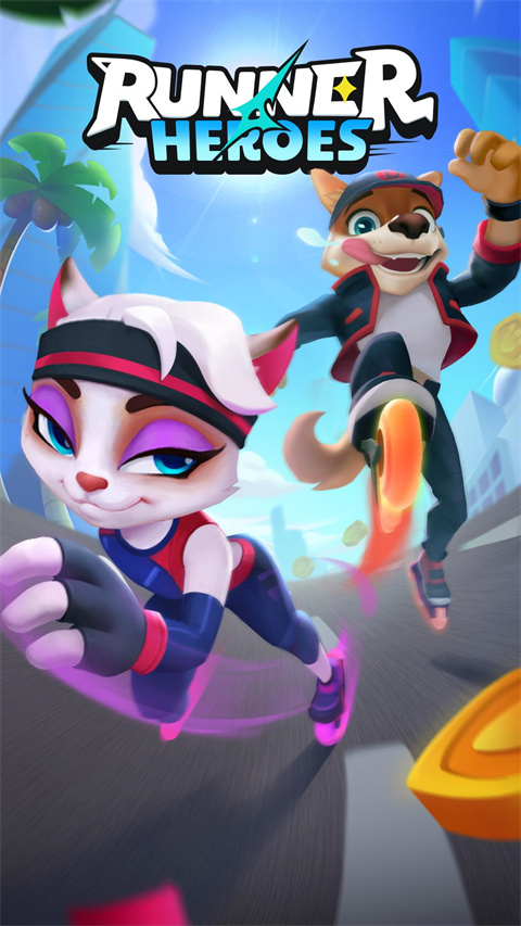 亚军英雄手游官方版(Runner Heroes)1