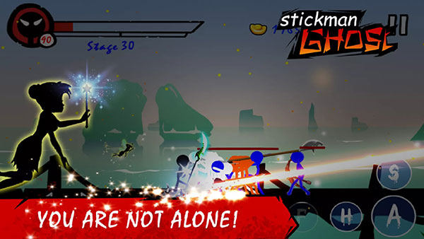 火柴人幽灵最新版(Stickman Ghost)3