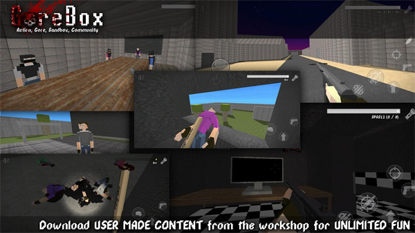 暴力沙盒最新版本2023(GoreBox)2