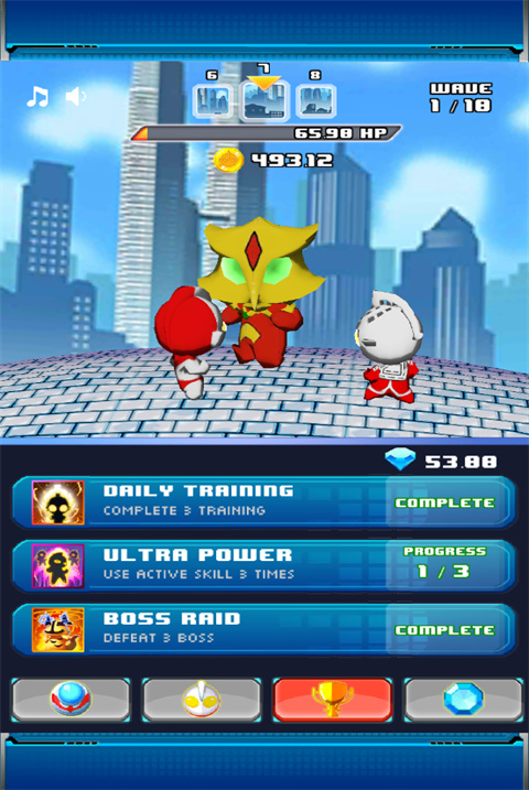 奥特曼兄弟联手2手机版(Ultraman Bros)3