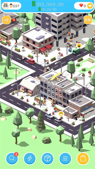 空岛城市建筑大亨最新版(Idle Island)4