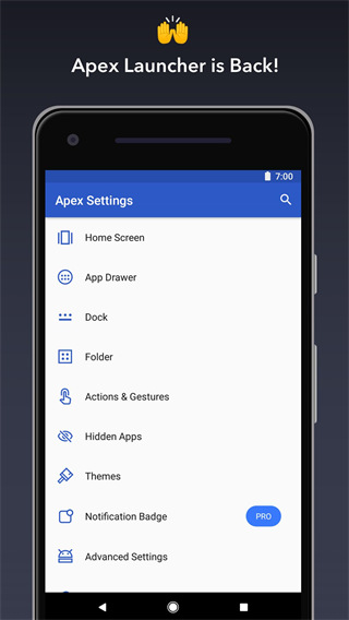 尖端启动器(Apex Launcher)1